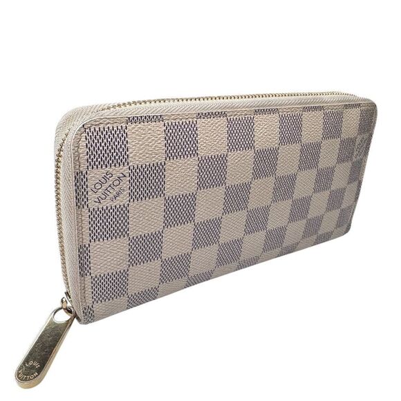 Louis Vuitton Damier Azur Long Zippered Wallet - Picture 2 of 10